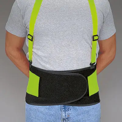 Allegro Hi Vis Economy Back Support - A7178