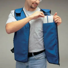 Cooling Vest with Phase Change Cooling Inserts
