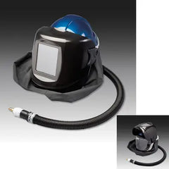 Allegro Respirator Supplied Air Shield with Welding Helmet and Deluxe ADF Lens