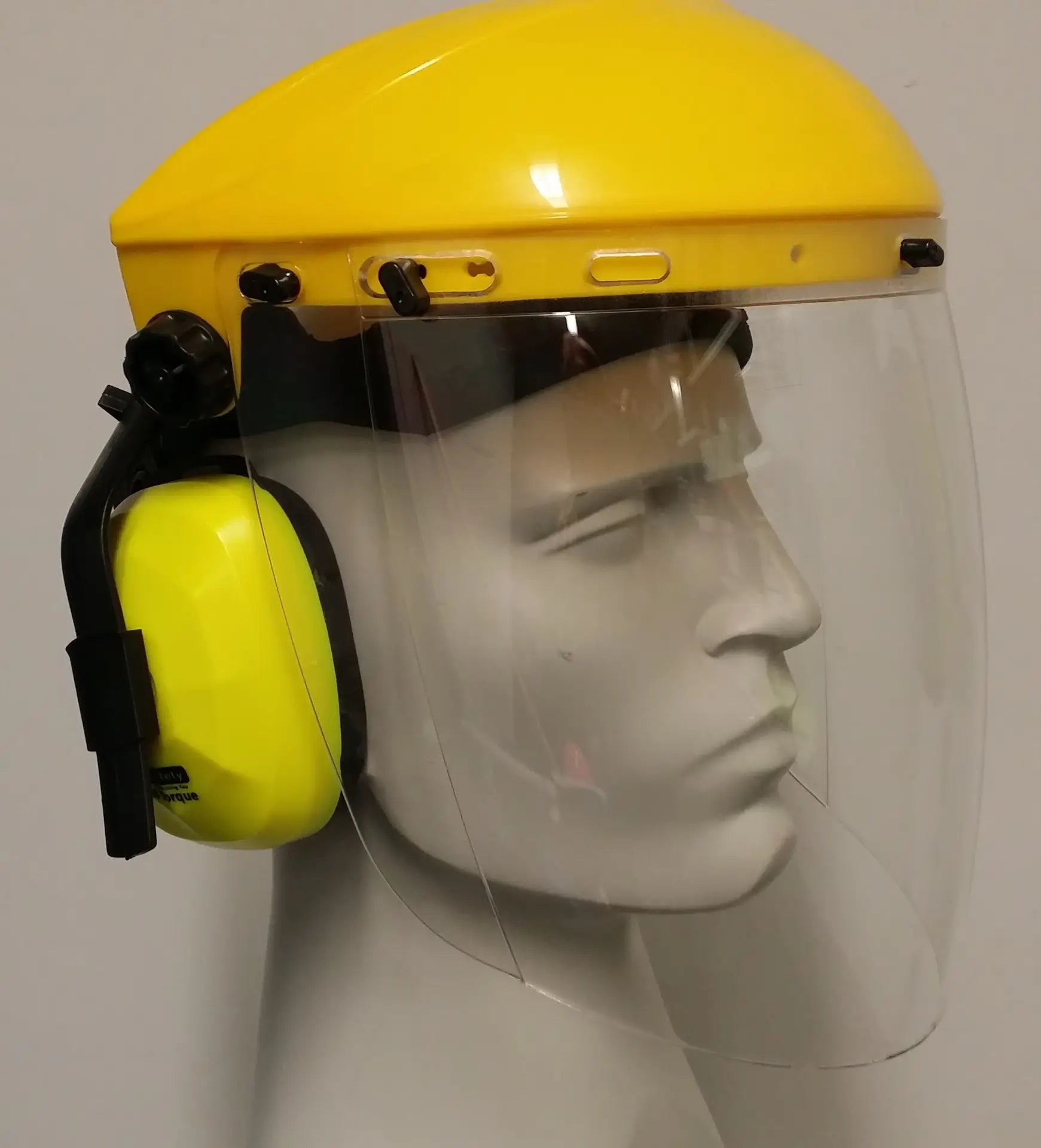 Browguard Extra High Impact Visor Torque M10 Earmuffs